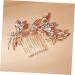 DOITOOL Bridal Comb Crystal Bridal Hair Clips Diamond Pearl Hair Comb Gold Hair Clips Laundry Dispenser Wedding Hair Accessories Combs for Women Hair up Bride Rhinestone Vintage - Buy Online on GoSupps.com