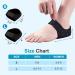 Buy Heel Supports for Heel Pain Relief - Plantar Fasciitis Heel Cups | Black (Small) - Best for Heel Spur & Bursitis - Buy Online on GoSupps.com