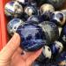 Natural Crystal Rough Crystal 1pcs Natural Blue-Veins Stone Round Ball Can be Used for Natural Stones Household - Buy Online on GoSupps.com