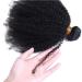 Feibin Mongolian Afro Kinky Curly Human Hair Bundles - 8-12 Inches - Virgin Hair Weave for Black Women - Buy Online on GoSupps.com