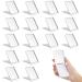 Queekay 2 x 3 x 0.2'' Small Makeup Folding Mirror Travel Mirror Portable Folding Mirror Rectangle Compact Mirror Stand up Mirror Compact Mirror Portable Vanity Mirror for Women Girls (White)