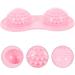 Healvian Foot Massage Ball Set - 2 Half Ball Balance Pods for Deep Tissue Relief Acupuncture Support & Plantar Fasciitis Exercise - Pink - Buy Online on GoSupps.com