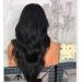 BGHJUE African Wig - Medium Long Volume Lace Front Human Hair Wig | Pre-Plucked Brazilian Straight Wig with Baby Hair - Buy Online on GoSupps.com