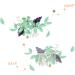 FOMIYES Hair Comb Hair Accessories Teasing Combs for Women Wedding Hair Accessories Hair Combs for Women Accessories Floral Hair Comb Wedding Headpiece for Bride Green Decor Bridal Metal - Buy Online on GoSupps.com