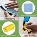6 Pack Microfiber Cleaning Cloths 400 GSM - Lint Free, 12x12 Inches, Multi-Colored - Ideal for Kitchen, Car, House, Boat - Soft and Thick Reusable Towels - Buy Online on GoSupps.com