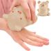 Bear Nail Brush Bear Finger Nail Brush Adorable Bear Soft Stiff Bristles Scrubber Gently Cleans Kid's Nails Easy To Grip Soft Bristles Bear Nail Brush For Nails And Toes Children- Easy To Grip Beige