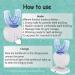 Ultrasonic Automatic Toothbrush AutoToothbrush for Adult 360 Auto Toothbrush Electric Teeth whitening Brush 360 Sonic Toothbrush for Adult with Timer & Wireless Charging (White) - Buy Online on GoSupps.com