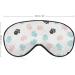 Colorful Doodle Dogs Paws Sleep Mask | Adjustable Women s Eye Shades Cover with Elastic Strap - Perfect for Travel & Relaxation - Buy Online on GoSupps.com