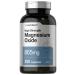 Magnesium Oxide 865 mg | 250 Capsules | Non-GMO and Gluten Free Supplement | by Horbaach
