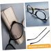 Buy KJHBV Universal Metal Glasses Spare Parts - 2 Pairs Bones Replacement Frames Nose Pads for Men & Women - Black 14x3cm - Buy Online on GoSupps.com