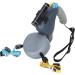 Double Head Pet Walking Leash - Retractable Leash for 2 Dogs | Gray Dog Leashes International Shipping - Buy Online on GoSupps.com