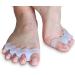 4 Silicone Toe Spreaders for Hallux Valgus & Hammer Toe Relief | Best Foot Pain Solutions - Buy Online on GoSupps.com