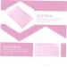 Hemoton Magnetic Eyelash Board - Durable Lash Extension Tray & Glue Gasket Pink Acrylic Pallet for Easy Application 14.3x9.4cm International Shipping Available - Buy Online on GoSupps.com