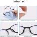 10 Pairs Self-Adhesive Silicone Nose Pads for Glasses & Sunglasses - Anti-Slip Soft & Transparent - Buy Online on GoSupps.com