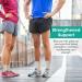 Modvel Foot & Ankle Brace Socks - Compression Support for Sprains Tendonitis & Arthritis | Unisex Ankle Sleeve for Sports & Recovery - Buy Online on GoSupps.com