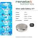 Renata 377 SR626SW Batteries | 1.55V Silver Oxide Watch Battery (10 Count) - Long-lasting Power for Your Watches - Buy Online on GoSupps.com