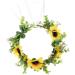 Vividsun Sunflower Crown - Yellow Floral Hair Accessories - Buy Online on GoSupps.com