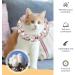 Kytpyi Halskrause Cat Collar - Adjustable Stain-Resistant Breathable Waterproof for Cats & Dogs (17-27cm) - Shop Now! - Buy Online on GoSupps.com