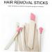 FOMIYES 600 STK Wooden Wax Strip Applicator - Face Hair Removal Tool for Smooth Skin | Best Waxing Accessories for Makeup - Buy Online on GoSupps.com