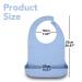 Adult Bibs Adjustable and Washable Silicone Clothes Protectors to Dining Bib with Crumb Catcher for Men/Women/Elderly(2 pcs) - Buy Online on GoSupps.com