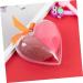 minkissy 3 Boxes Heart-shaped Makeup Sponge Cleaning Brush Cream Paint Tool Makeup Applicator Sponge Blending Sponge Blending Puff Girls Peach Heart Powder Hydrophilic Polyurethane Travel - Buy Online on GoSupps.com