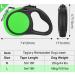 Taglory 5m Dog Leash for Medium & Large Dogs - Durable Roller Linen Anti-Slip Handle Safe Brake System - Ideal for Dogs Up to 45kg - Green - Buy Online on GoSupps.com