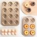Kcvzitrds Cake Mould for Baking DIY Chocolate Dessert Biscuit and Muffin - Handmade Kitchen Utensils 12 Gold Cups - Buy Online on GoSupps.com