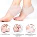 Buy Silicone Heel Covers & Moisturizing Cushions - Anti-Crack Protection for Men & Women - 2 Pairs - International Shipping Available - Buy Online on GoSupps.com