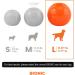 Bionic Ball - Durable 8.2 cm Dog Toy for Aggressive Chewers | International Shipping Available - Buy Online on GoSupps.com
