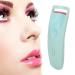 Heated Eyelash Curlers Electric Eyelash Curler LCD Display Rechargeable Eye Lash Curler Quick Curling Eye Lashes for 24Hour Lasting (Green)