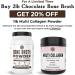 Chocolate Grass Fed Bone Broth Protein Powder 2lbs | 42 Servings, 17g Protein, 13g Collagen | Low Carb, Dairy Free, Keto Friendly Supplement - Buy Online on GoSupps.com