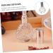 FRCOLOR 6pcs Glass Travel Perfume Bottles Fine Mist Spray Atomizers for Essential Oils & Fragrance Empty Crystal Perfume Sprayers - Buy Online on GoSupps.com