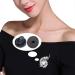 Lapel Pin Backings Butterfly Clutch, PVC Rubber Pin Backs - Black Pack of 50 - Buy Online on GoSupps.com