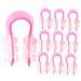 DECHOUS Lot De 10 Pinces Nez Relev U-forme Antid rapantes Petit Format Modeleur De Nez Pour Femmes Et Filles Outil Beaut Du Portable Pour Usage Quotidien