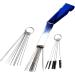 Carburetor Carbon Dirt Jet Cleaner Tool Kit 10125 Cleaning Wires Needles with Brushes Set of 3 Cleaning Brushes for Welder Carb Chainsaw Spray Guns Torch Tips Firing Stove Burner Holes - Buy Online on GoSupps.com