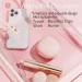 OFONE Rechargeable Contact Lens Cleaner Case with Mirror & Remover Applicator - Pink - Buy Online on GoSupps.com