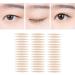 Eyelid Tapes Stickers 72 Pairs Non-Irritating Double Double Eyelid Tape False Eyelashes Allergy Adhesive Eyelid Double Eyelid Stickers For False Lashes Sticker(Transparent)