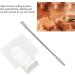 Acrylic Cosmetic Palette with Spatula | Transparent Nail Art & Foundation Mixing Tray for Eye Shadow & Oil Paints | International Shipping - Buy Online on GoSupps.com