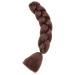 Shop Gairyan Jumbo Braids Extensions - 100g 60cm Ombre Synthetic Braiding Hair for Box Crochet (Dark Auburn) - Buy Online on GoSupps.com