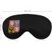 Czech National Emblem Sleep Mask - Adjustable Soft Eye Cover for Effective Shading | Funny Blindfold for Men & Women - Buy Online on GoSupps.com