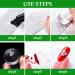 Nail Art Stamper Set - Fluorescent Silicone Nail Stamping Kit with Scraper for DIY Manicure | International Shipping - Buy Online on GoSupps.com