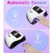 Joflva UV Lamp for Geln gel - 66 LED Nail Dryer with 4 Timers & LCD Display | Fast & Efficient for Home & Salon Manicures - Buy Online on GoSupps.com