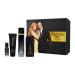 Gold Paris Hilton Gold Rush Man Men 3.4oz EDT Spray 0.5oz EDT Spray 3.0oz Hair Body Wash 2.75oz Alcohol Free Deodorant Stick 4 Pc Gift Set I0082720 9.65 Ounce (Pack of 1)