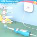 Dada-Tech Electric Toothbrush for Kids - Silicone Handle Sound Function Timer 3 Modes & 4 Heads (Blue Shiba Inu) - Age 3+ - Buy Online on GoSupps.com