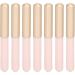 Lip Makeup Brush Round Head Pink Handle Lip Brush Cover Daily Use - Buy Online on GoSupps.com