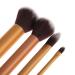 TRIXES Set of 4 Soft Makeup Brushes in Hanging Bag - Perfect for Foundation & Powder | International Shipping Available - Buy Online on GoSupps.com