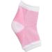 Moisturizing Heel Socks - Open Toe Gel Spa Foot Care - Pink Heel Protection - Buy Online on GoSupps.com