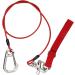 VGEBY Freediving Lanyard Safety Rope 316 Pro Stainless Steel Clip with Dive Wristband - Red - Buy Online on GoSupps.com