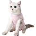 Dotoner Cat Recovery Suit - Soft Surgical Shirt for Belly Wounds Cone Alternative for Cats - Pink (S) - Medical Indoor Pet Clothing - Buy Online on GoSupps.com