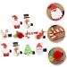 minkissy Snowman Hair Barrettes 24 Sets Christmas Suit Hairpin Girls Suit Hat for Girl Hair Clips Elk Santa Hair Barrettes Christmas Barrettes Xmas Hairpin Christmas Hair Grips - Buy Online on GoSupps.com